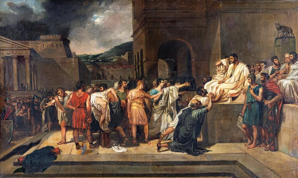 Bruto condanna a morte il figlio